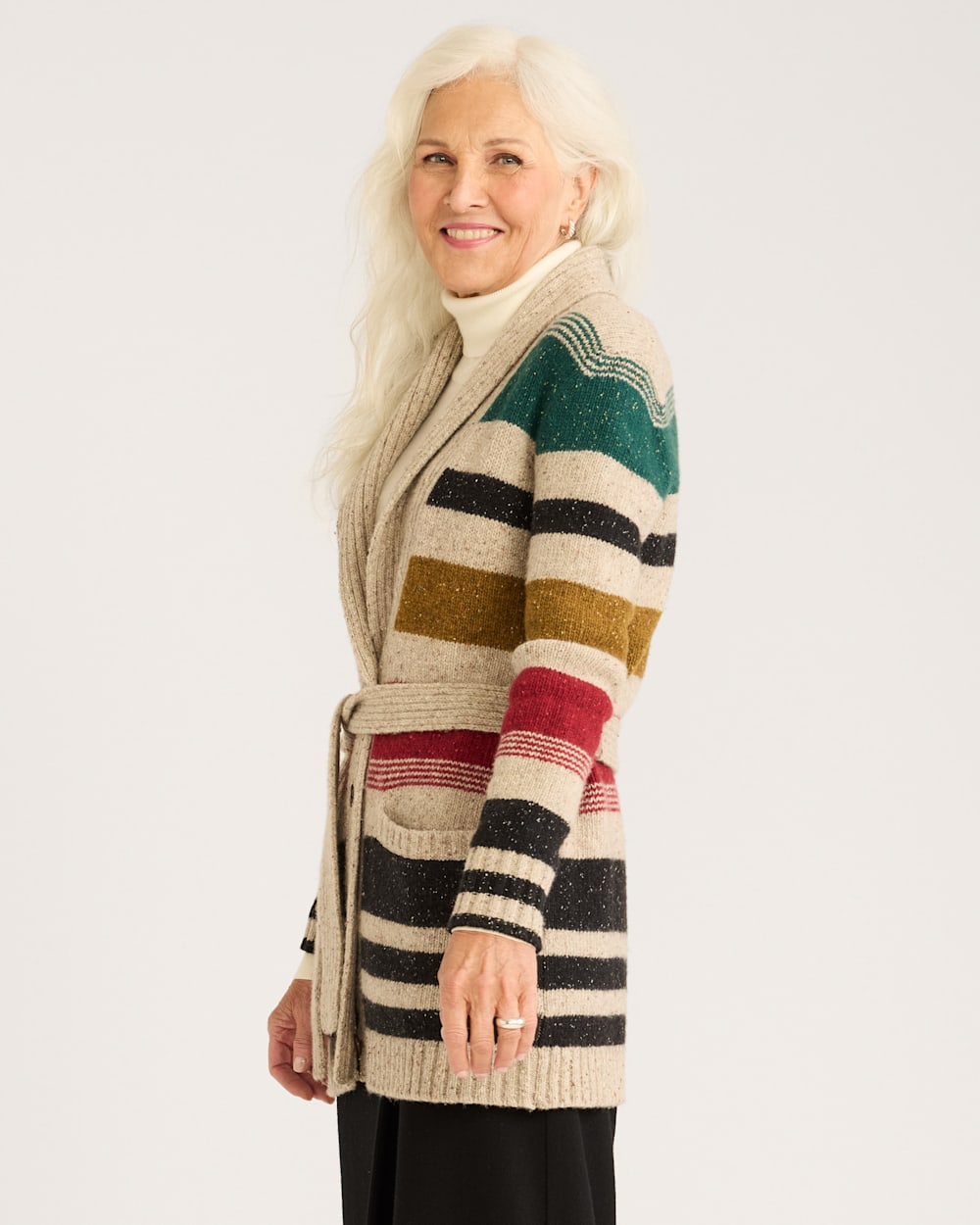 Pendleton WOMEN'S CAMP STRIPE CARDIGAN